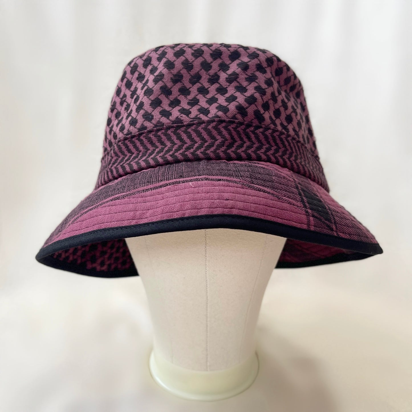 Embroidered Keffiyeh Hats