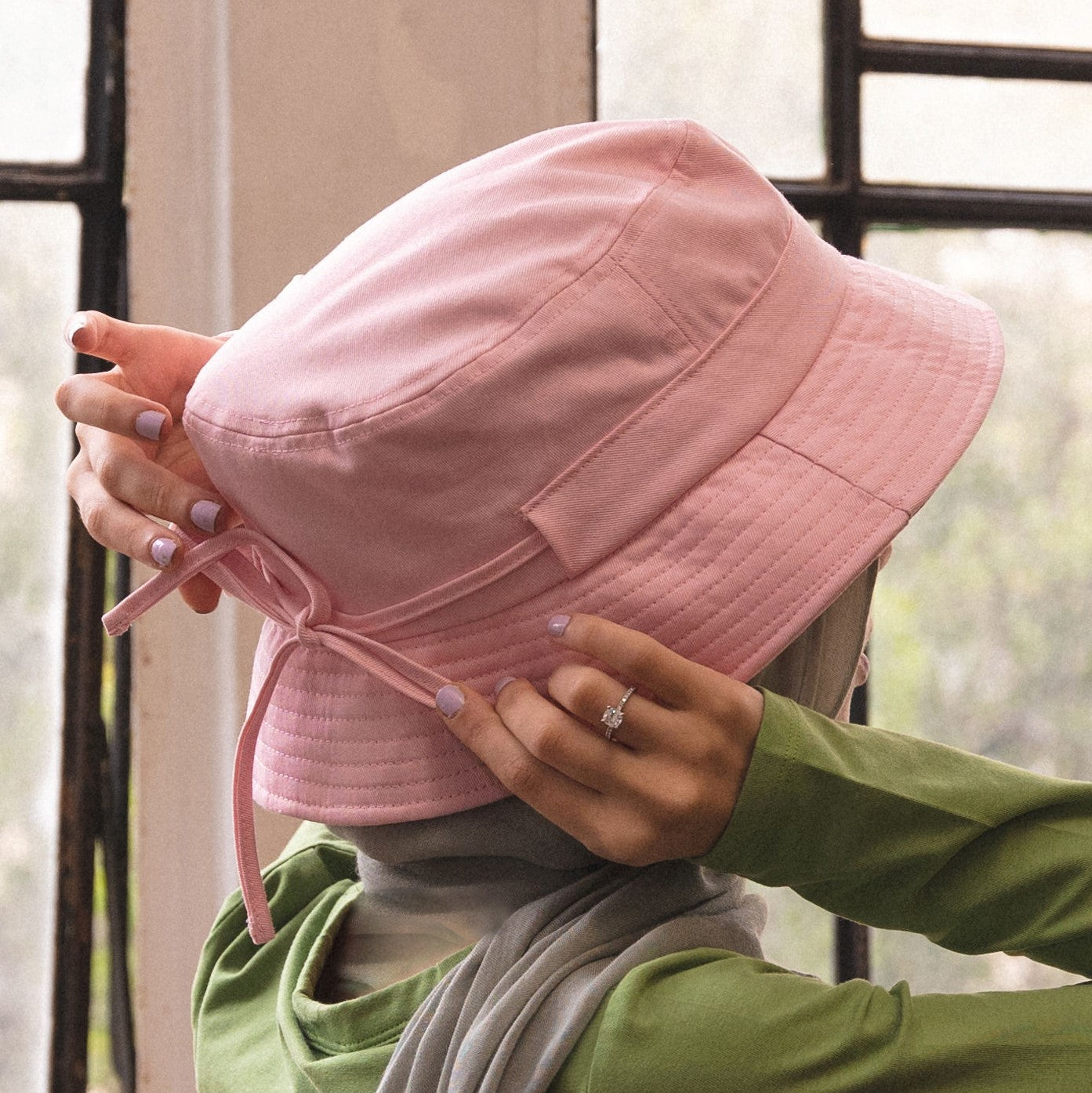 Silque Bucket Hat (hijab friendly)