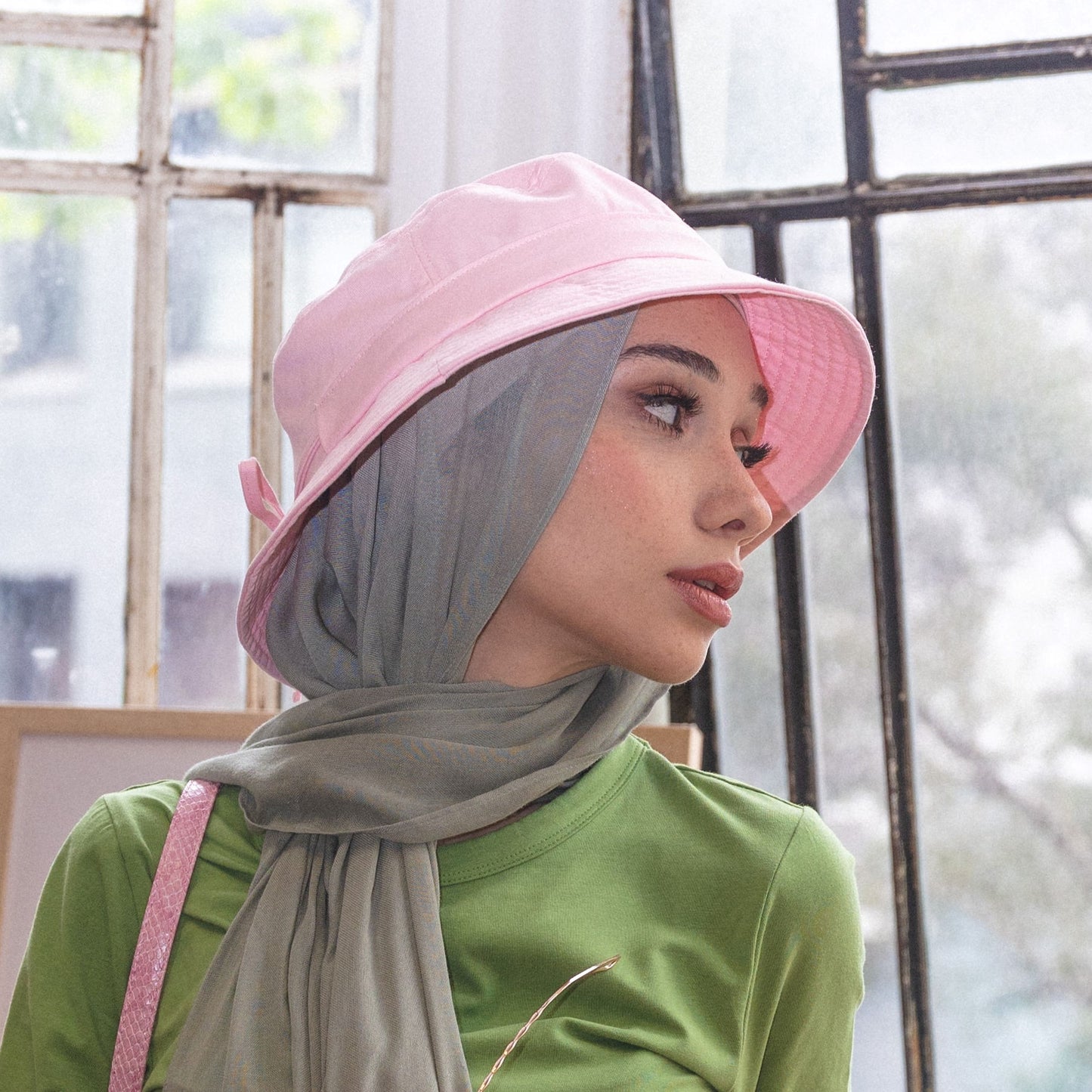 Silque Bucket Hat (hijab friendly)