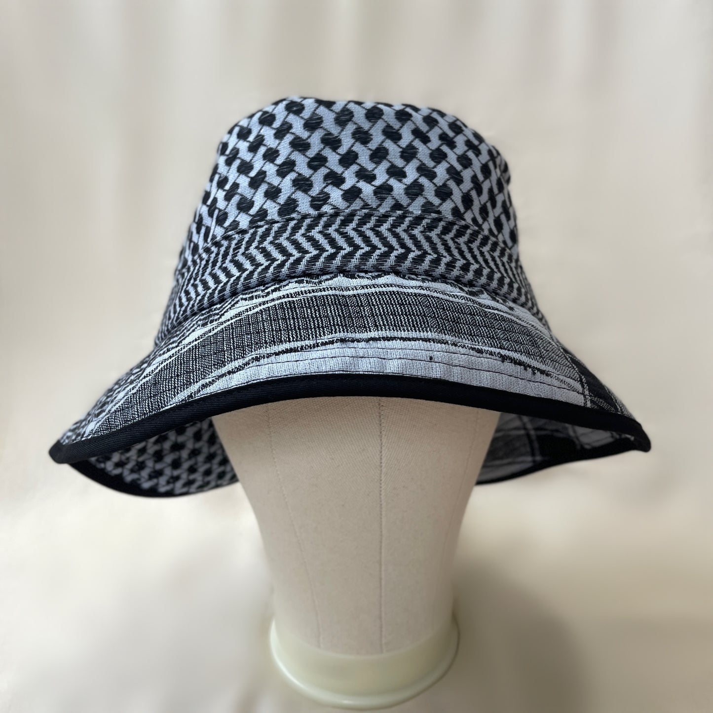 Embroidered Keffiyeh Hats