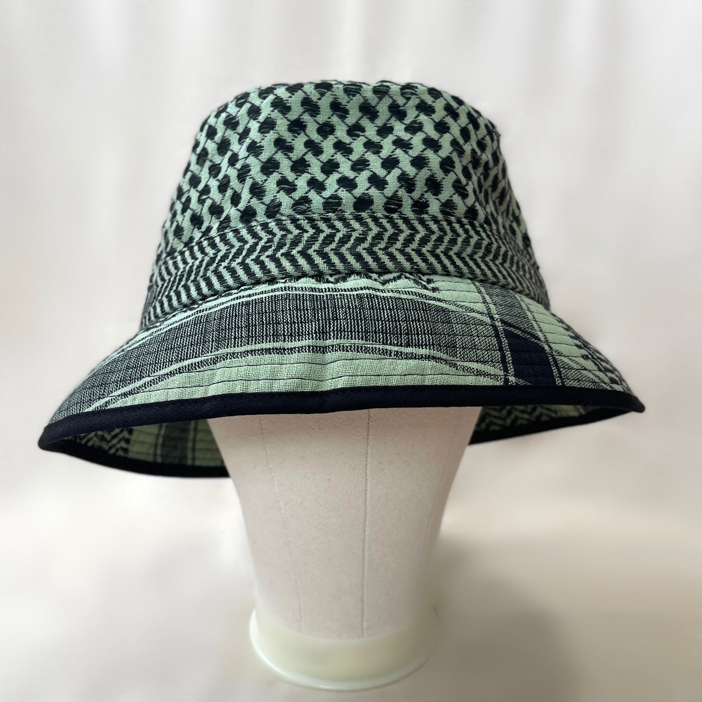 Embroidered Keffiyeh Hats