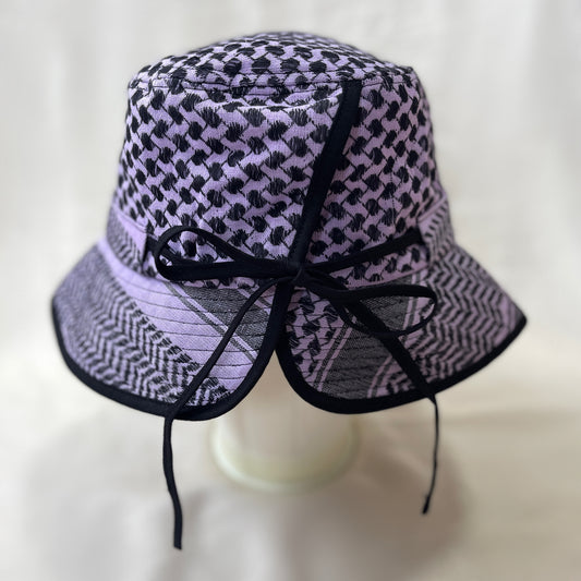 Embroidered Keffiyeh Hats