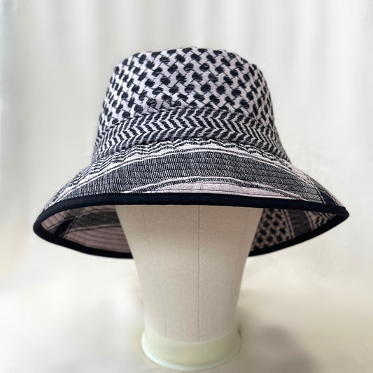 Embroidered Keffiyeh Hats