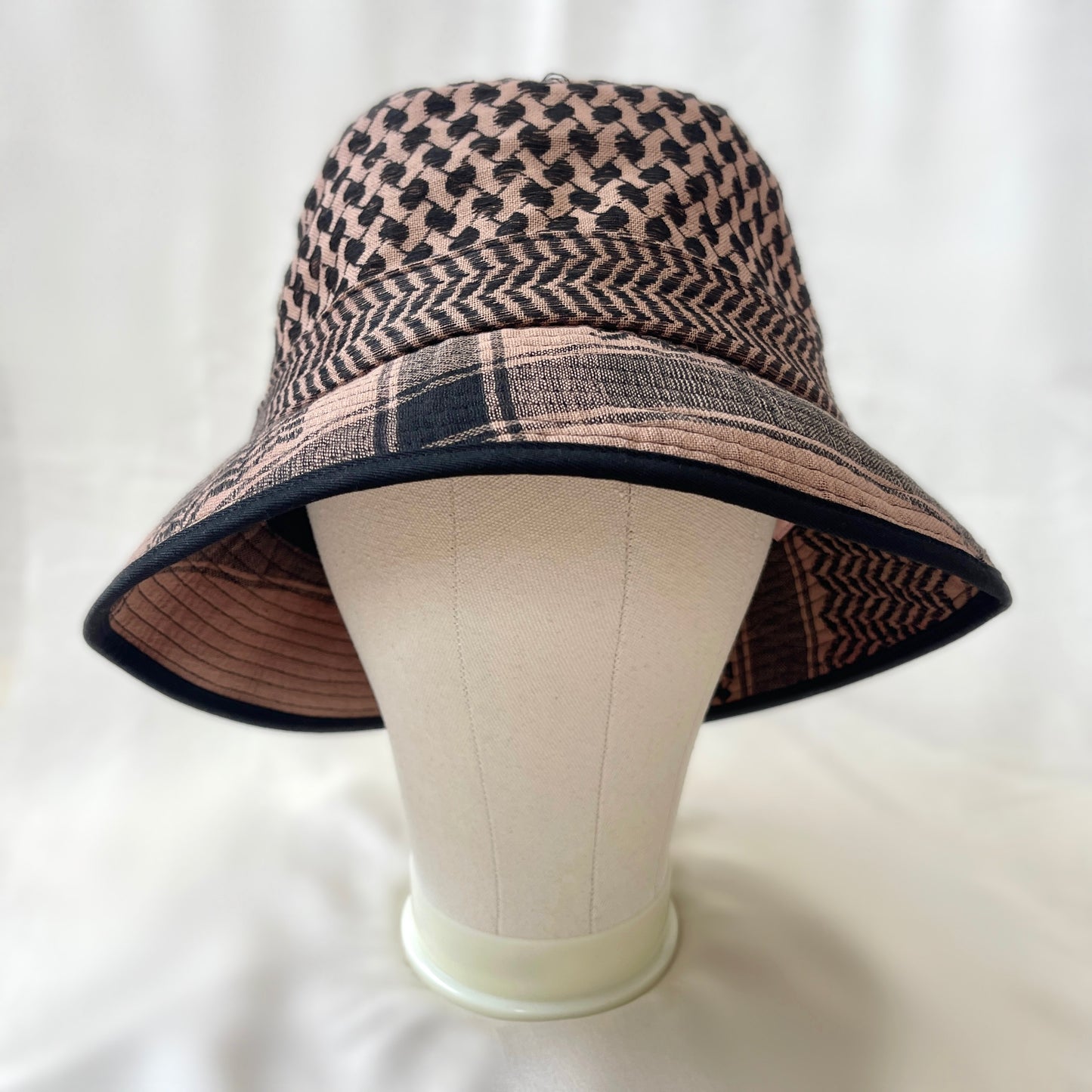 Embroidered Keffiyeh Hats